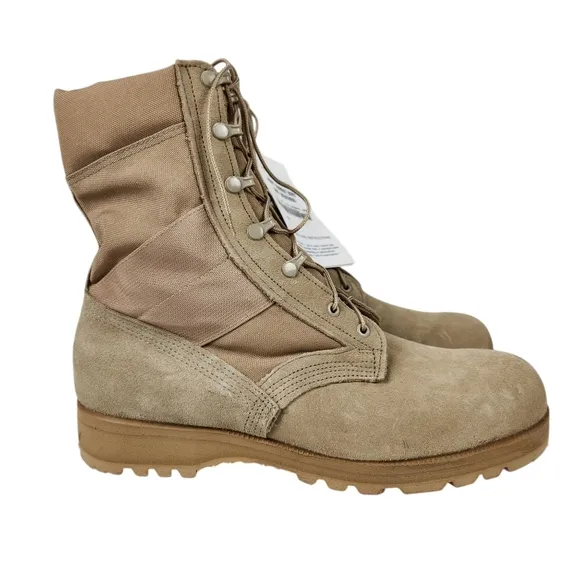 Altama NWT Steel Toe Military Tactical Leather Boots Vibram Coyote Mens Size 13