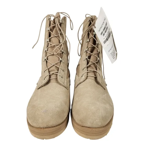 Altama NWT Steel Toe Military Tactical Leather Boots Vibram Coyote Mens Size 13