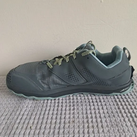 Altra Lone Peak 5 Women's Size 9.5 Trail Running Shoes Blue Foot Shape Sneakers