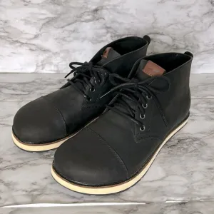 Altra | men’s size 10 Smith Black Leather Chukka Boot Lace Up Outdoor Barefoot