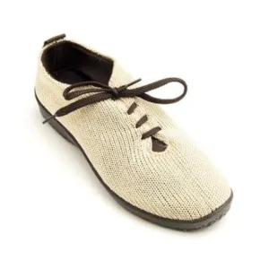 ARCOPEDICO CLASSIC VEGAN OXFORD IN BEIGE EUC WOMEN'S SIZE 38