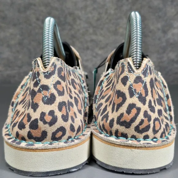 Ariat Cruiser Rodeo Quincy Leopard Print‎ Shoes Slip On Loafers Women's 9.5