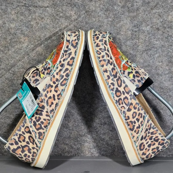 Ariat Cruiser Rodeo Quincy Leopard Print‎ Shoes Slip On Loafers Women's 9.5