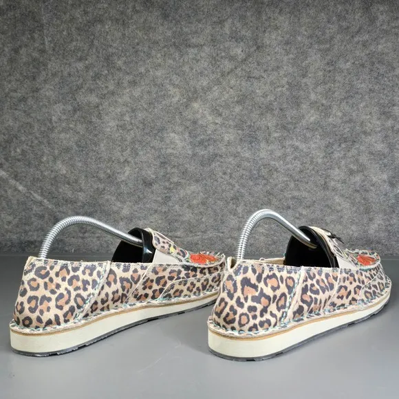 Ariat Cruiser Rodeo Quincy Leopard Print‎ Shoes Slip On Loafers Women's 9.5