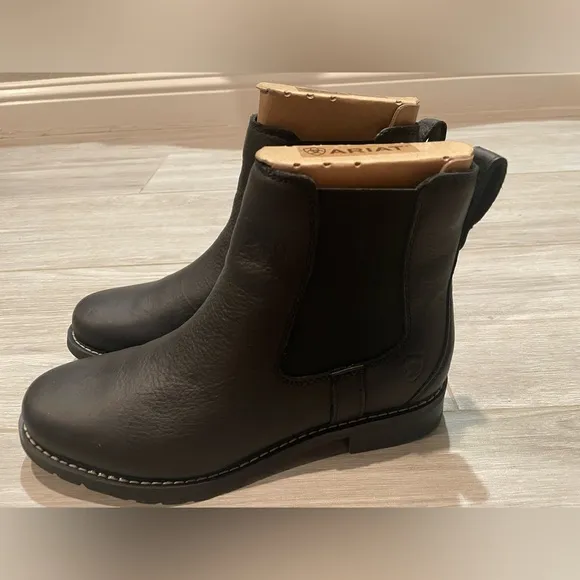 ARIAT Wexford H2O Waterproof Chelsea Boots Women's Size 8.5 B Black