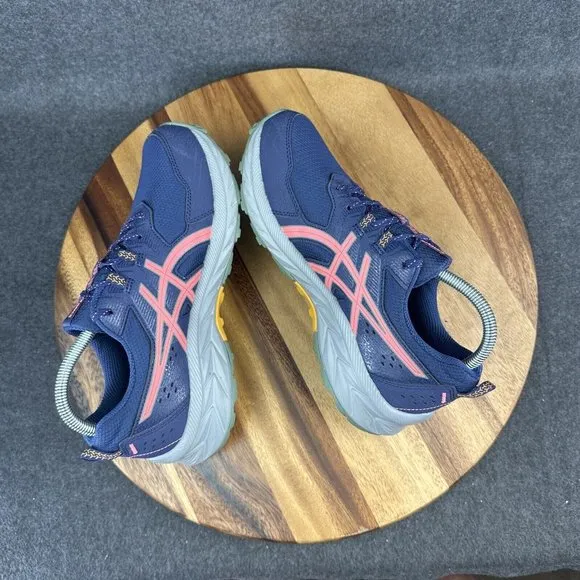 Asics Gel Amplifoam 1012B314 Women’s Running Shoes Blue Pink Sz 9 Wide