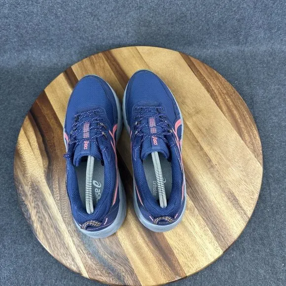 Asics Gel Amplifoam 1012B314 Women’s Running Shoes Blue Pink Sz 9 Wide
