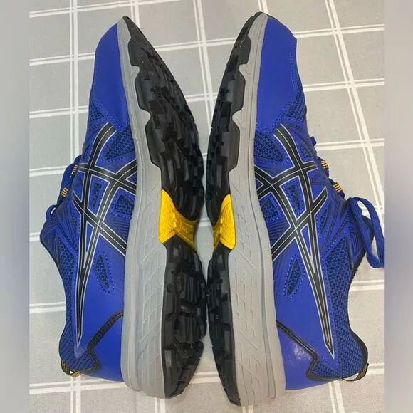 ASICS Gel Venture 8 Men’s Sz 10 Extra Wide Blue Black Sneakers Athletic Shoes