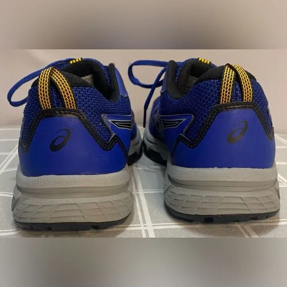 ASICS Gel Venture 8 Men’s Sz 10 Extra Wide Blue Black Sneakers Athletic Shoes