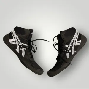 ASICS SNAPDOWN 4 Wrestling Shoes Sz 11.5 Black Wide