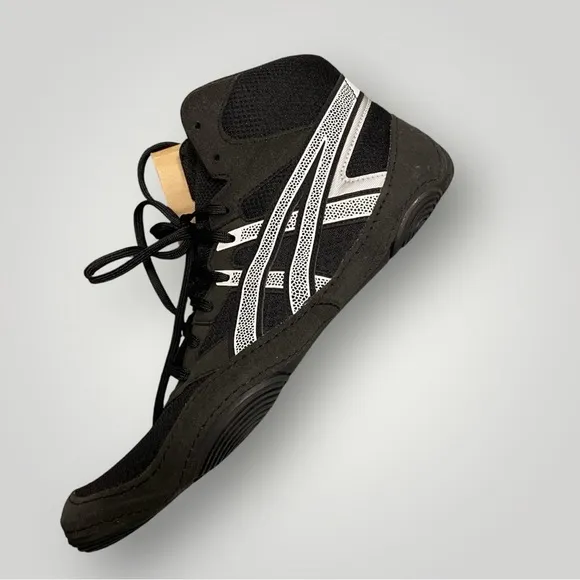 ASICS SNAPDOWN 4 Wrestling Shoes Sz 11.5 Black Wide