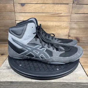 ASICS Snapdown 2 (J703Y) Gray Lace Up Wrestling Boxing Shoes Men's Size 11