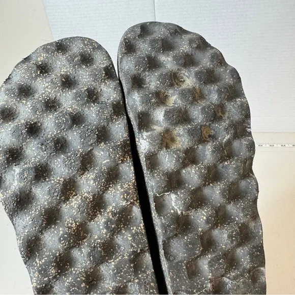 Asportuguesas Mens City Tweed Slip On Black Wool Felt Upper Shoes Size 39