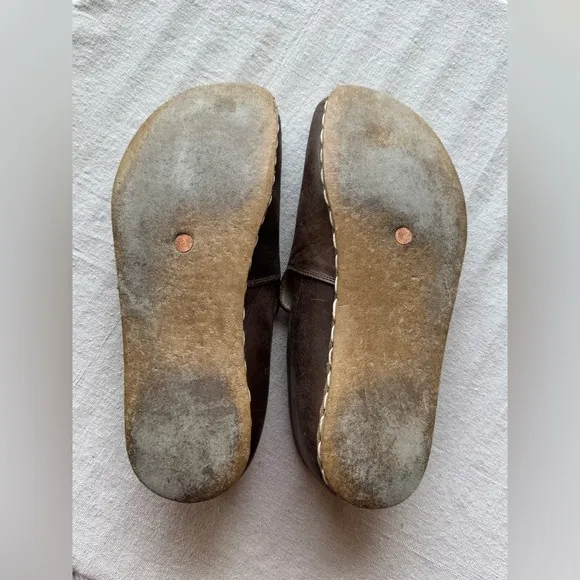 Atlantis Barefoot Men's Lion Minimalists Brown Leather Wide Toe Box Shoes Sz 11