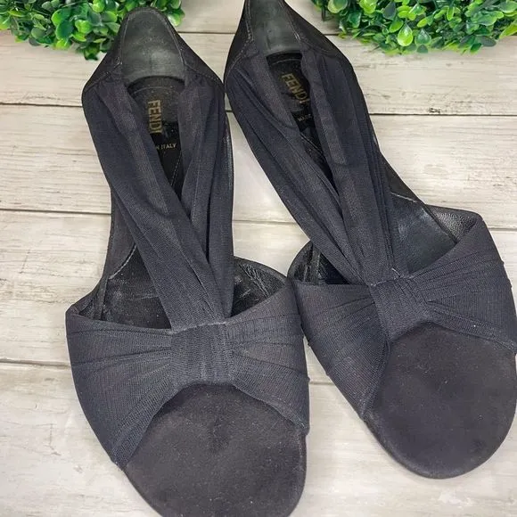 Authentic Fendi Sandals Size 8