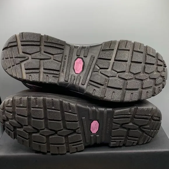 AVENGER SIZE 10 WIDE WOMENS STEEL TOE SAFETY FRAMER WORKBOOTS A7123