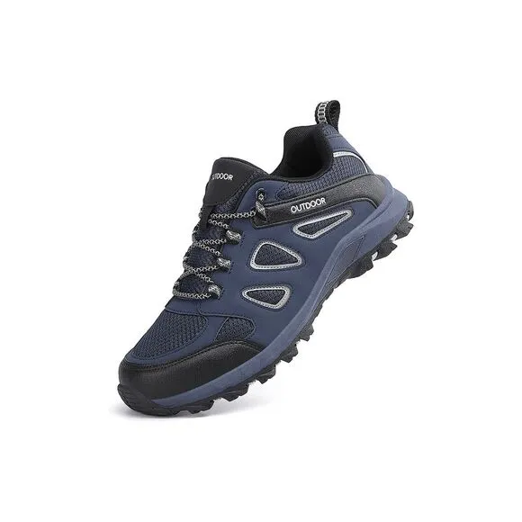 AZBZCZ Mens Women's Hiking Shoes with‎ Non-Slip Breathable Lightweight Low Top