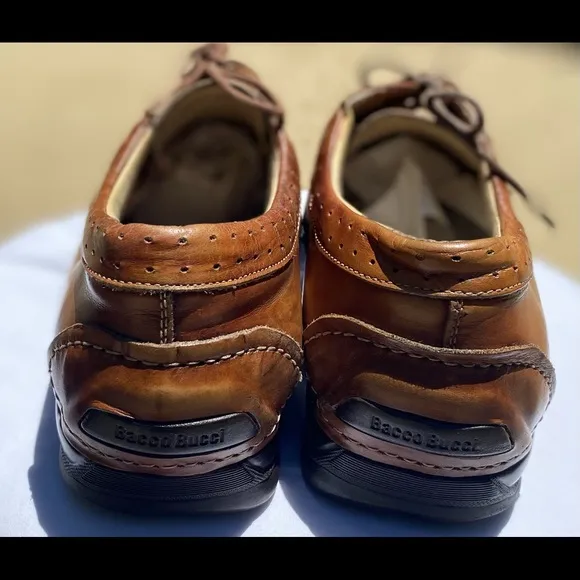 Bacco Bucci 🇮🇹 Made 💯 Leather Oxfords, Sz 10.5