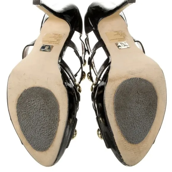 Baker Patent Leather Gladiator