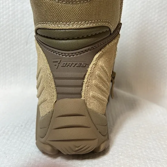BATES Men’s Combat GX-8 Waterproof Composite Toe Side Zip Tactical Boot Size 4