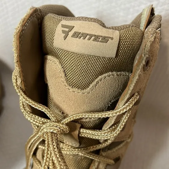 BATES Men’s Combat GX-8 Waterproof Composite Toe Side Zip Tactical Boot Size 4