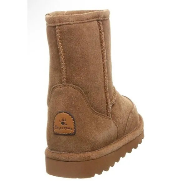 Bearpaw Brady Boot Youth Size 3 Hickory II Tan 2166Y‎ New