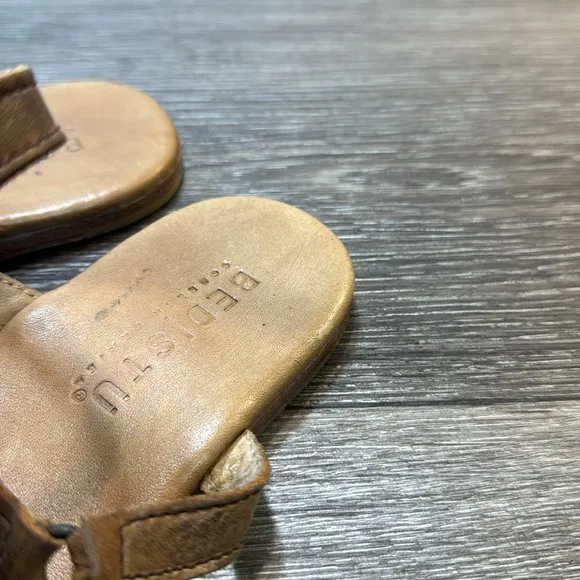 Bed Stu brown leather sandals woman’s size 7B