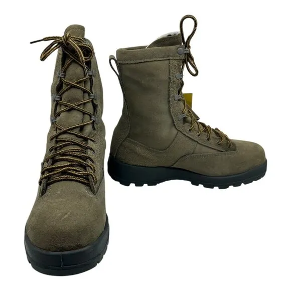Belleville 675ST SZ.10.5W Mens Vibram Sole Steel Toe Military Boots Suede NWTS