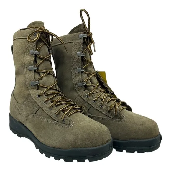 Belleville 675ST SZ.10.5W Mens Vibram Sole Steel Toe Military Boots Suede NWTS