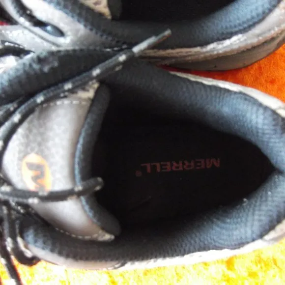 big kids moab 2 low lace merrell trail hiking shoes size 6m