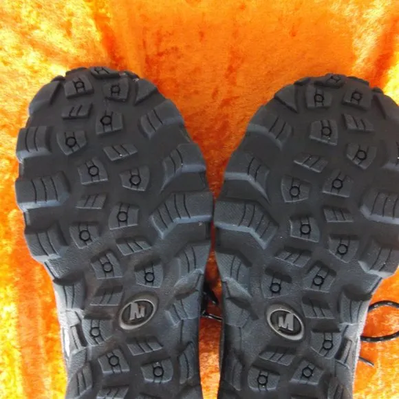 big kids moab 2 low lace merrell trail hiking shoes size 6m