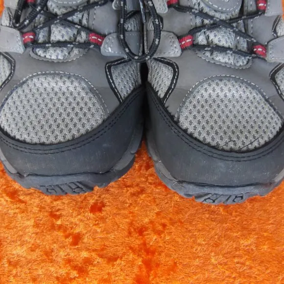 big kids moab 2 low lace merrell trail hiking shoes size 6m