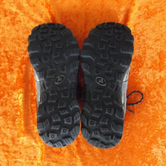 big kids moab 2 low lace merrell trail hiking shoes size 6m