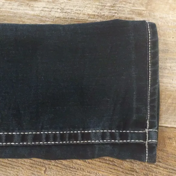 BIG STAR &quot;Liv&quot; straight jeans darkwash VWLIBROL2LX The Buckle sz 26L 26x33L