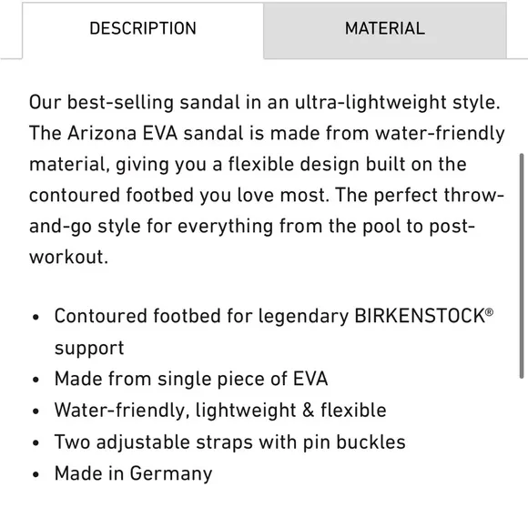 Birkenstock Arizona Essential Eva Sandals Active Red Size 45 Size 14-14.5