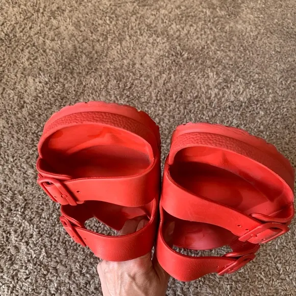 Birkenstock Arizona Essential Eva Sandals Active Red Size 45 Size 14-14.5