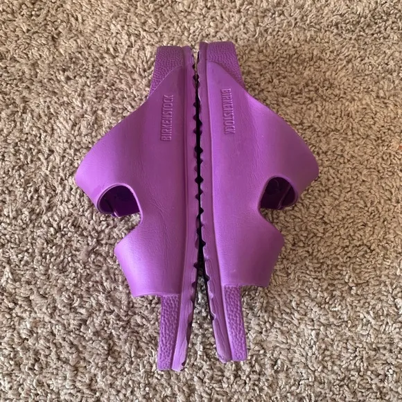 Birkenstock Arizona Eva Pumpkin Sandals Purple Size 40