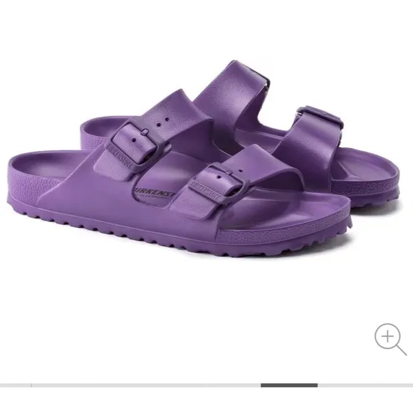 Birkenstock Arizona Eva Pumpkin Sandals Purple Size 40