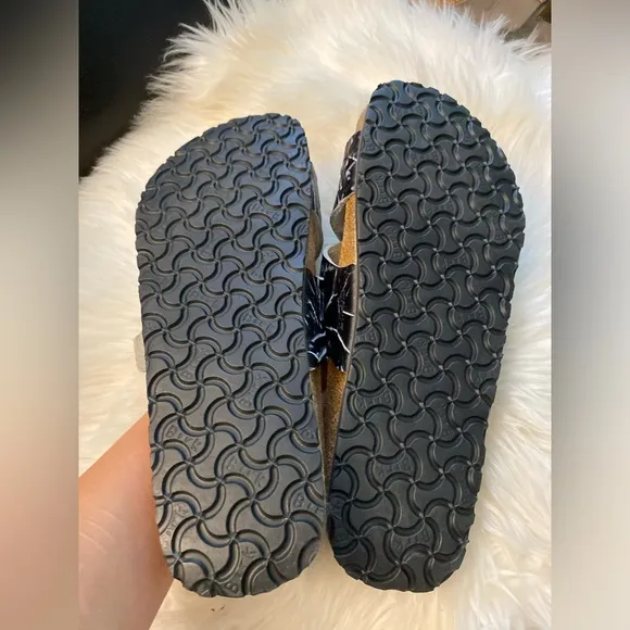Birkenstock Birki’s Santosa Slides Sandals Men's blue Palm size 12