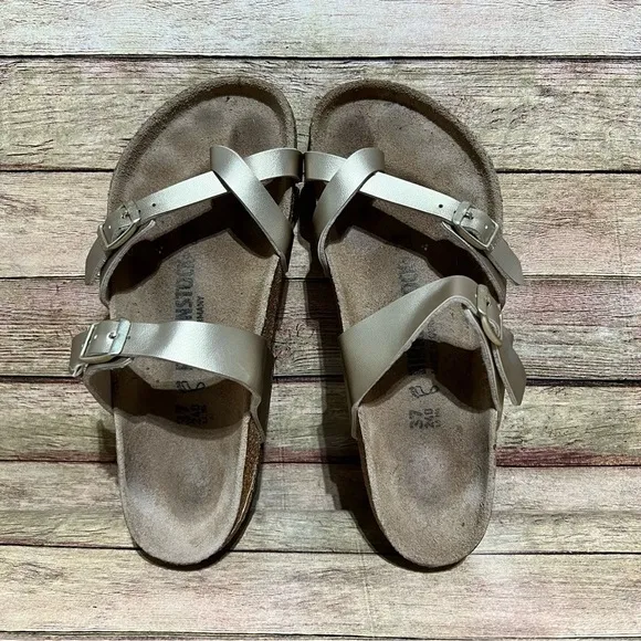 Birkenstock Gold Mayari Sandals