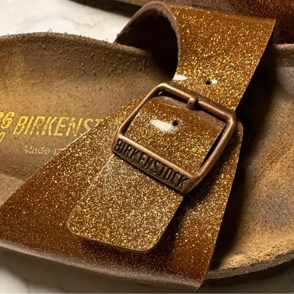Birkenstock Madrid Magic Galaxy Bronze‎ Sandals 36