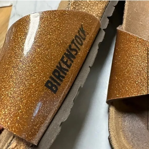 Birkenstock Madrid Magic Galaxy Bronze‎ Sandals 36