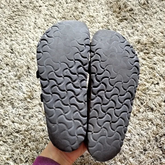 Birkenstock Mayari brown leather sandals sz 37/6,5