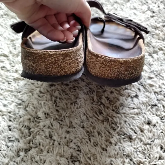 Birkenstock Mayari brown leather sandals sz 37/6,5