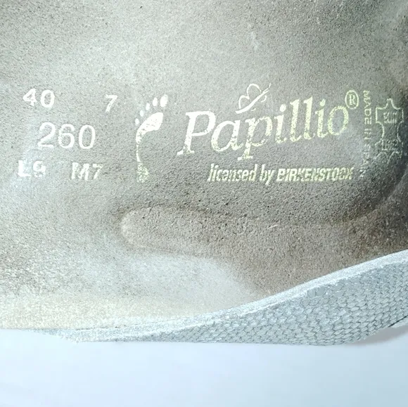 Birkenstock Papillio Sandals Size 7 Men's Size 9 Women's
