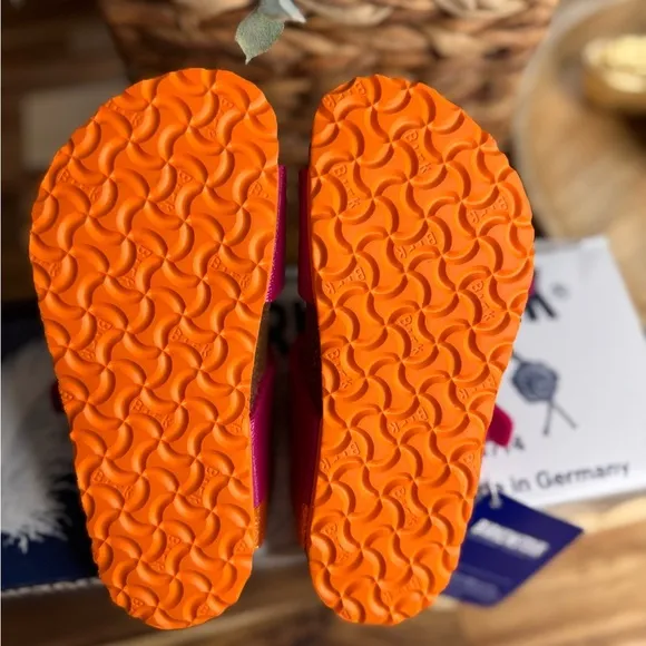 Birkenstock Pink and Orange Sandals- KIDS