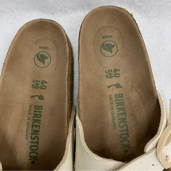Birkenstock Sienna Vegan Canvas Sandals 40