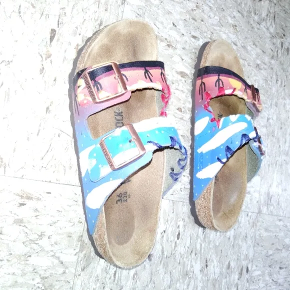 Birkenstock Sunset Desert Sandals Size 36