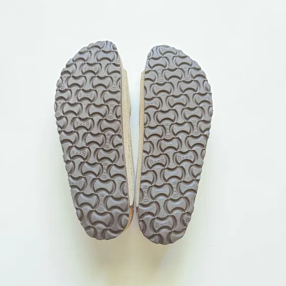 Birkenstock Tan Arizona Suede Leather Sandals Size EU38