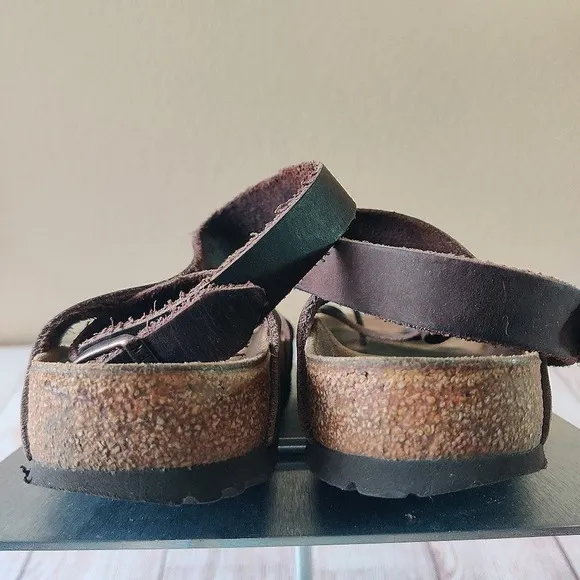 Birkenstock Yara #250 Sandals brown sz 39